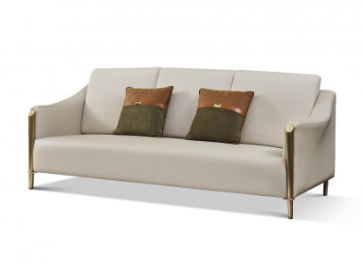 Soffagarnitur 3+2+1 Sëtzer Set Sofa Design Polster Couchen Modern Couche