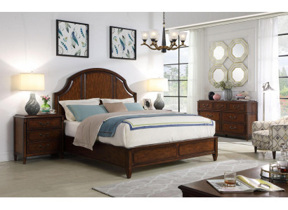 Bett 2x Nuetsdësch 4-teilgt Schlofzëmmer Set Design Modern Luxus Klassesch Miwwelen