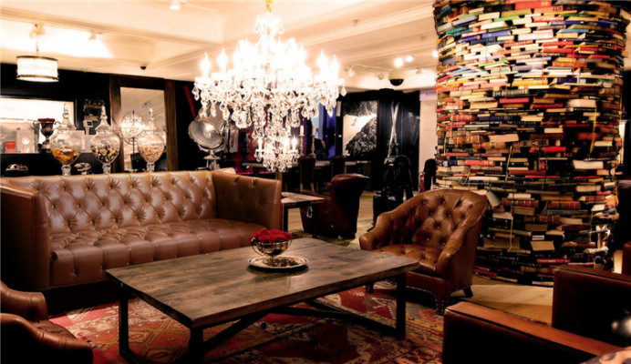 Häreclub Chesterfield Sofa Canapé Lieder Polsterings Drësëtz Braun