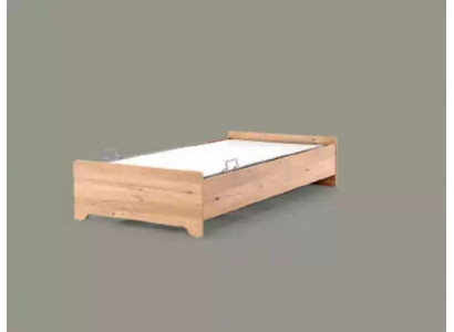 Designerbetter Puppelchenbett brong modernt Jugendbett Holzmiwwelen 100x200cm