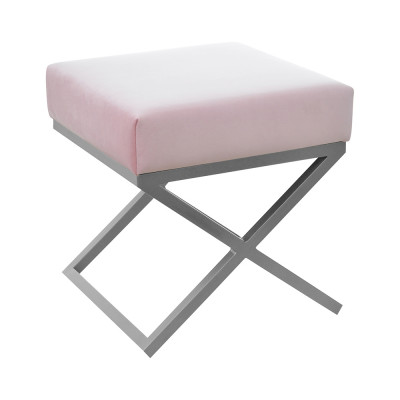 Pouf Fousshocker Ronn Hocker Polsterhocker Sëtzocker Badhocker Hocker X Ottoman