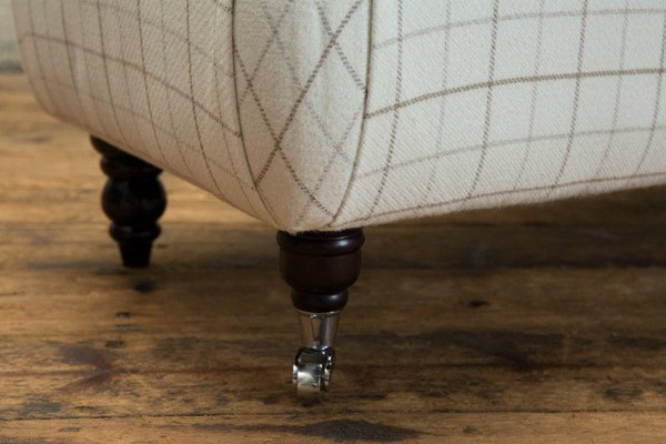 Chesterfield Fousshocker Ottoman Hocker Klassesch Niewent Détente Fotell Bank Nei