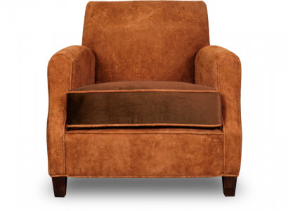 Designer Sëtz 1 Sëtzer Lieder Textil Luxuspolster Chesterfield Hellbrong.