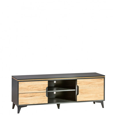 TV-Nidderegscabinet Gappa TV-Dësch TV-Schaf Modern Wunnzëmmer Kollektioun Nëssbaum.