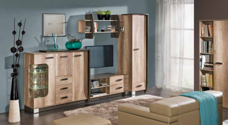 Fernsehschaf, Kommode, Dëscher, Hi-Fi Sideboard, Fernsehschaf, Konsol, Miwwelen, Neigkeet