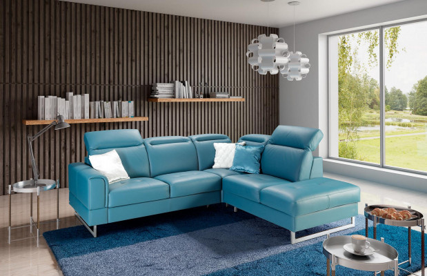 Lieder Sitz Garnitur Designer Wunnlandschaft Eckcouch Canapé Sofa L-Form Nei
