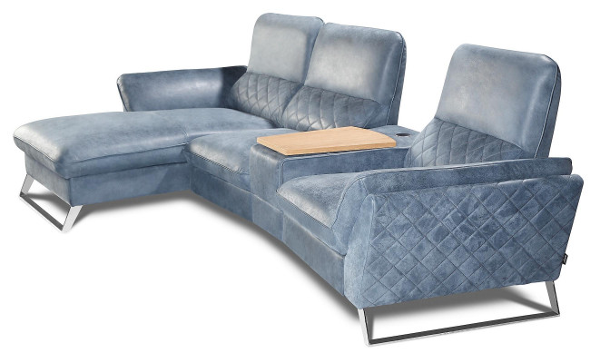 Heemkino Sofa Couch Polster Lieder Couchen Sofen Eck Garnitur Relax Foussstëtzen