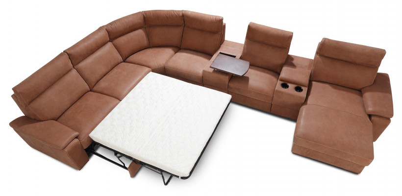 Wunnlandschaft Eckcanapé Oflaach Killfach Schlooffonktioun Schloofsofa Sofaen Canapéë Polsterung