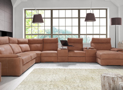 Wunnlandschaft Eckcanapé Oflaach Killfach Schlooffonktioun Schloofsofa Sofaen Canapéë Polsterung