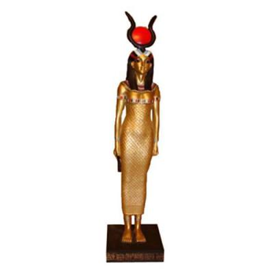 Ägypten Skulptur Göttin Isis Figur Statue Figuren Statuen Antik Stil 33cm Nei