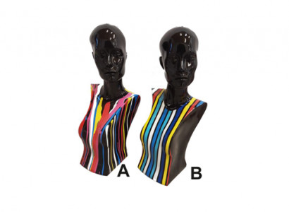 Abstrakt Skulptur Fraenbüste 58 cm Stil Statuen Skulpturen Figuren Wunnzëmmer