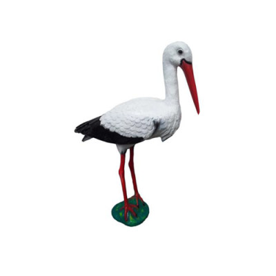 Abstrakt Storch Vull Gaart Dekoratioun Statue Nei Skulpturen Figuren Skulptur