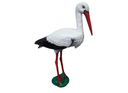 Abstrakt Storch Vull Gaart Dekoratioun Statue Nei Skulpturen Figuren Skulptur