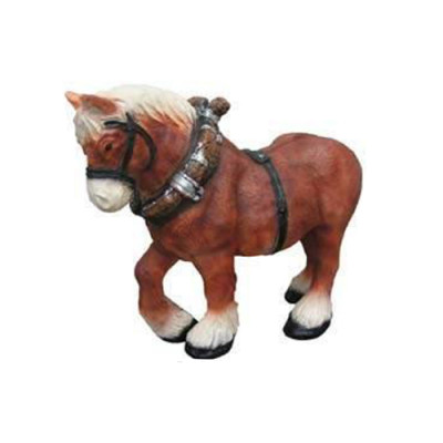 Russeschen Hengscht Päerd Dekoratioun Figur Statue Figuren Statuen Skulptur Nei