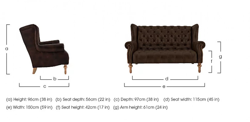 Chesterfield Sofa Couch Polster Duebelten Ouerensessel Lieder Couchen Polster 2er