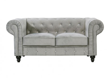 Chesterfield Sofa Canapé Polster Stoft Lieder Canapéë Polster Garnitur 2 Sëtzer