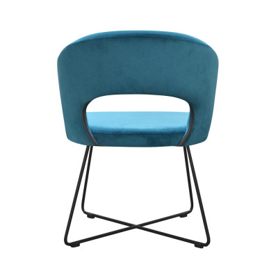 Design Stull Sëtz Praxis Iesszëmmer Still Textil Stoff Polster Waardekanzlei