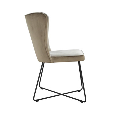 Design Waardzëmmer Stull Sëtz Praxis Iess Zëmmer Stullen Textil Stoff Polster Nei