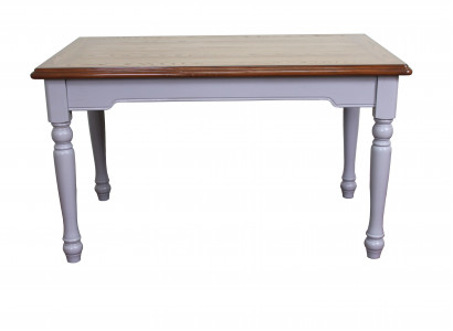 Iessdësch Holzdësch Holz Dëscher Dësch Iesszëmmer Design Luxus Miwwelen 135x85cm Nei