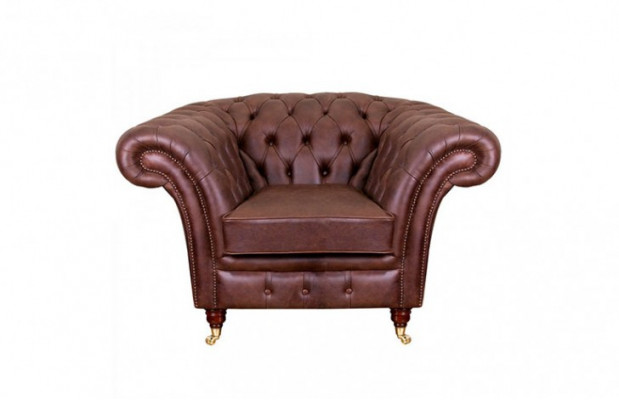 Chesterfield Häreclub Sofa Couch Lieder Polster 2-Sëtzer Brong NEI jvmoebel ®