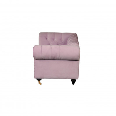 Rout Chesterfield Sofa Canapé Polster Stoff Lieder Canapéë Polster Garnitur Neien