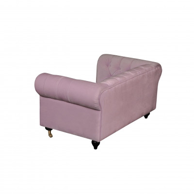 jvmoebel ® Lieder Sofa Canapé - Design Polster Dräisëtzer Canapé Garnitur Rosa Nei