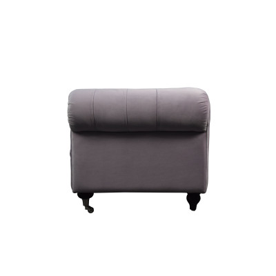 Chesterfield 2-Sëtzer Klassesch Luxus Barock Rokoko Sofa Textil Lieder Canapé