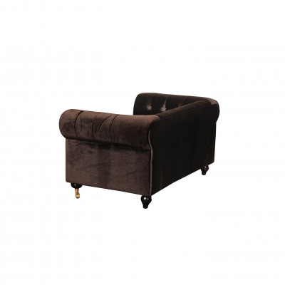 Chesterfield 2 Sëtz Klassesch Luxus Barock Rokoko Sofa Textil Lieder Couche