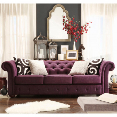 jvmoebel ® - Lieder Sofa Couch - Royal Gro Polster Drësëtzer Couch Garnitur Nei