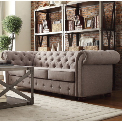 jvmoebel ® - Lieder Sofa Couch - Royal Gro Polster Drësëtzer Couch Garnitur Nei