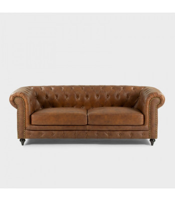 jvmoebel ® - Lieder Sofa Couch - Brong Fotell Polster Dräisëtzer Couch Garnitur