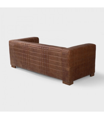 Chesterfield 3 Sëtzer Luxus Raster Sofa Textil Lieder Couch Designer Sofas Nei