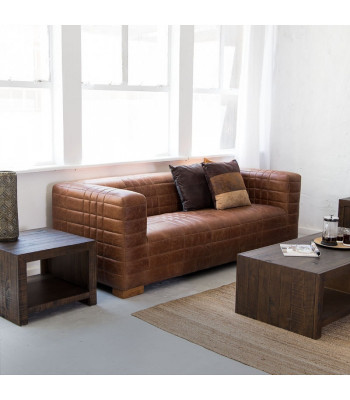 Chesterfield 3 Sëtzer Luxus Raster Sofa Textil Lieder Couch Designer Sofas Nei