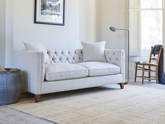 Chesterfield Sofa 2-Sëtzer Polstersammlung Designer Couchen Sofas Garnitur Zweisëtzer