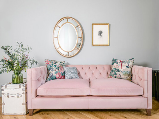 Chesterfield Sofa 2-Sëtzer Polstersammlung Designer Couchen Sofas Garnitur Zweisëtzer