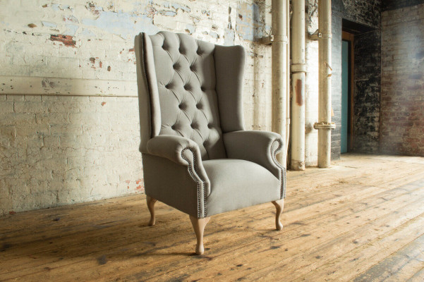 Chesterfield Ouschterfauteuil Sofa Fauteuil Polster Lehn Stull Wunnzëmmer Relax Club