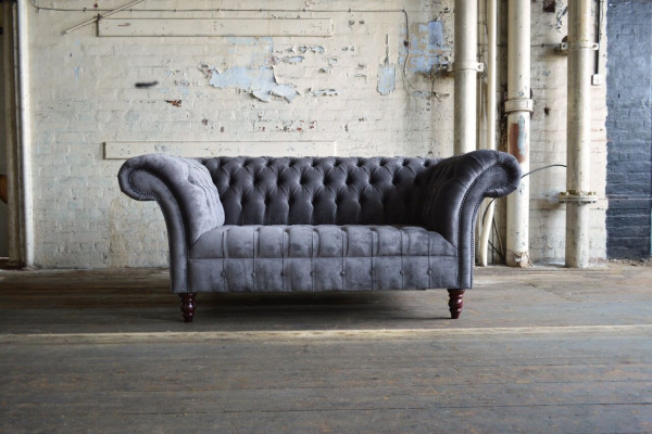 Chesterfield Canapé 3 Sëtz Couch Canapéë Couchen Wunnzëmmer Design Canapé Gro Neisten