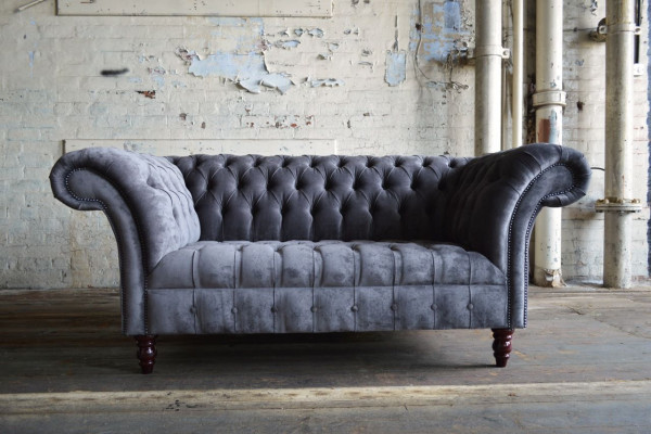 Chesterfield Canapé 3 Sëtz Couch Canapéë Couchen Wunnzëmmer Design Canapé Gro Neisten
