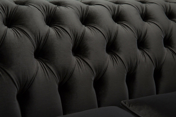 Chesterfield Sofa 2-Sëtzer Polster Design Couchen Sofas Garnitur NEI Zweesëtzer