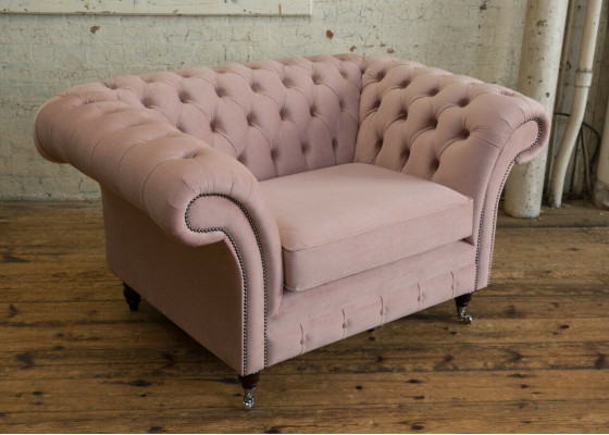 Sofa Wohnlandschaft Sofas Couch Polster Garnitur Stoff Lieder Modern 1,5 Sëtzer