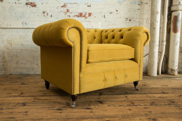 Lounge Luxus Fernsee Club Polstersëtzer Fauteuil Design Canapé Sofa Chesterfield