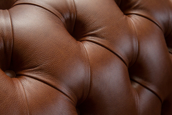 Chesterfield Fauteuil Fernseh Kanapee 1-Sëtz Sofa Stoff Gepolstert Nei Textil Sofaen