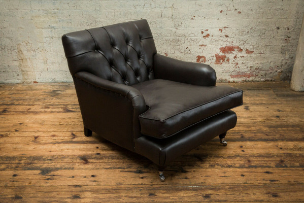 Chesterfield Design Sofa Fotell Canapé Polster Luxus Textil Canapéë 1 Plaz #299