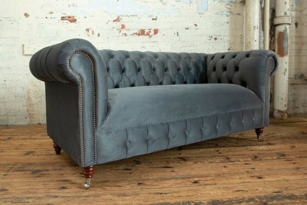 klassesch Wunnzëmmer Sofa Chesterfield Miwwelen Canapé Sëtz Polster Couchen Sofae