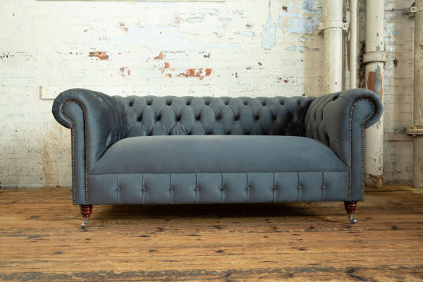 klassesch Wunnzëmmer Sofa Chesterfield Miwwelen Canapé Sëtz Polster Couchen Sofae