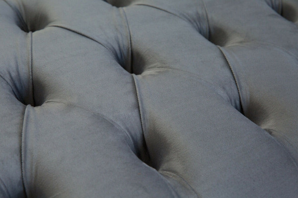 Chesterfield Sofa Couche Polster Garnitur 1,5 Sëtzer Sofas Klassesch Eenzël Sëtzer