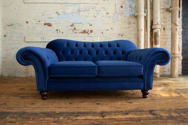 Wunnzëmmer Sofa Chesterfield klassesch Miwwelen Canapé Sëtz Polster Couchen Sofae