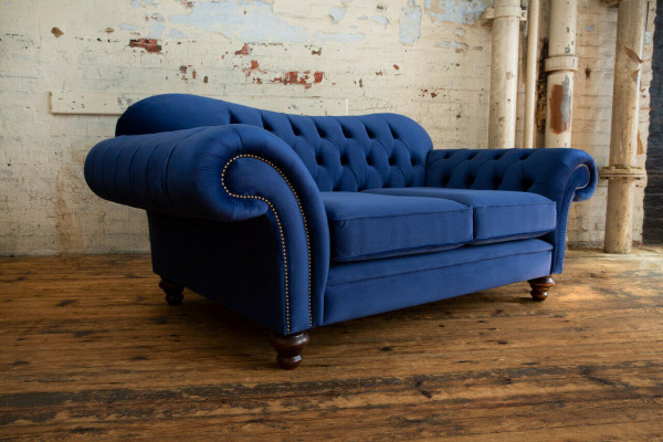 Wunnzëmmer Sofa Chesterfield klassesch Miwwelen Canapé Sëtz Polster Couchen Sofae
