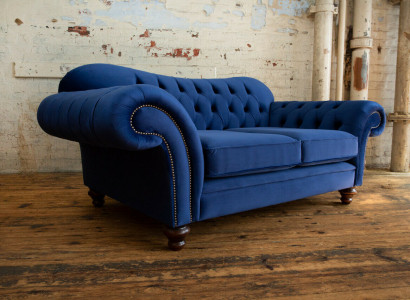 Wunnzëmmer Sofa Chesterfield klassesch Miwwelen Canapé Sëtz Polster Couchen Sofae