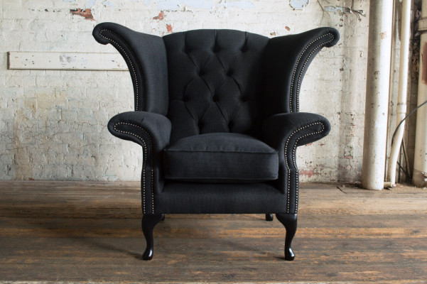 Sëtz Couch Dëpper Designer Textil 1 Sëtz Couches Dëpper Chesterfield Sëtz